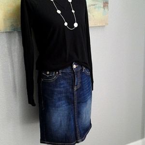 Denim skirt